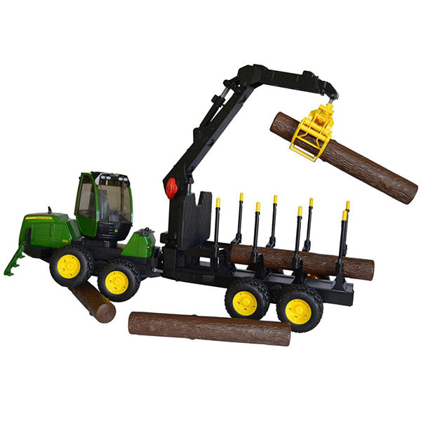 Traktor sa prikolicom i drvima Jonh Deere Bruder - 021337
