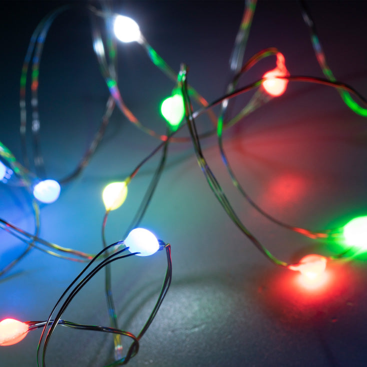 Lampice za jelku sa 100 višebojnih LED dioda - ML112RGB