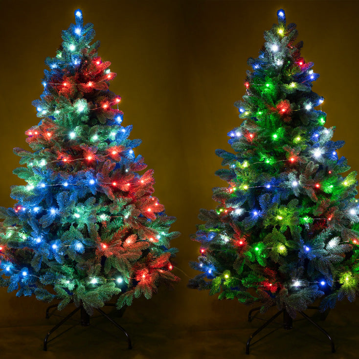 Lampice za jelku sa 100 višebojnih LED dioda - ML112RGB