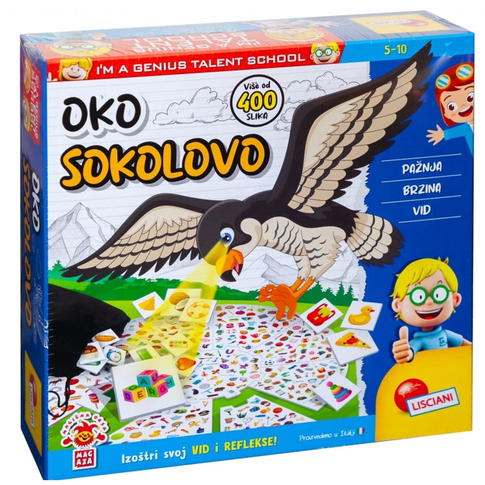 MALI GENIJE SR DRUSTVENA IGRA OKO SOKOLOVO LISCIANI