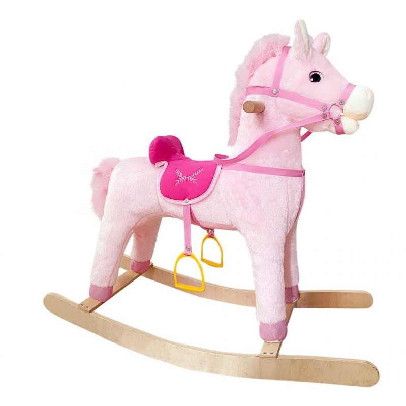 Selay plišani konj na ljuljanje roze muzički 3505 ( 350517 )