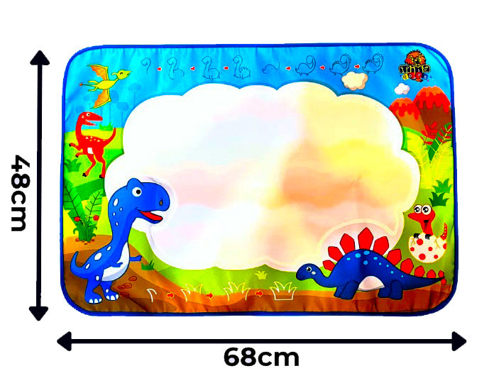 Dino Magična Podloga za Crtanje Vodom