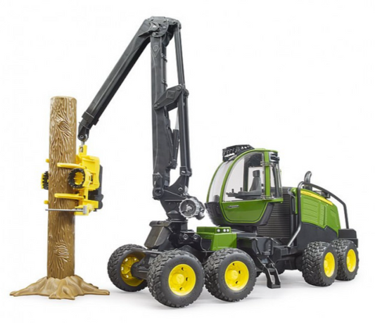 Bruder Kombajn John Deere sa kašikom za drva - 021351
