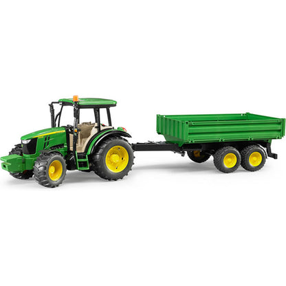 Bruder Traktor John Deere 5115M sa prikolicom (021085)