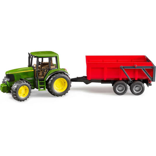 Bruder Traktor John Deere 6920 sa prikolicom crveni (020576)